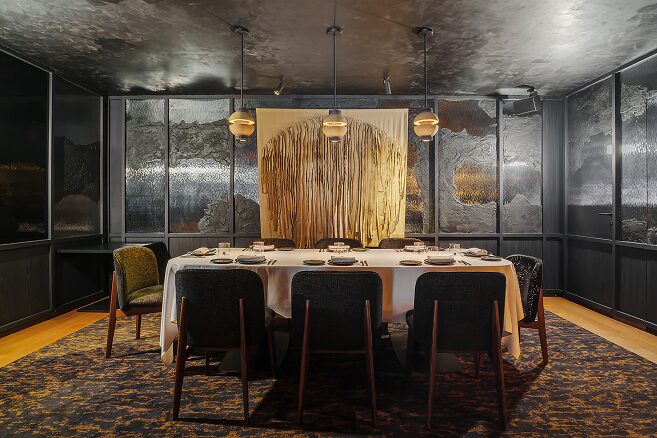 Leña Marbella salón privado